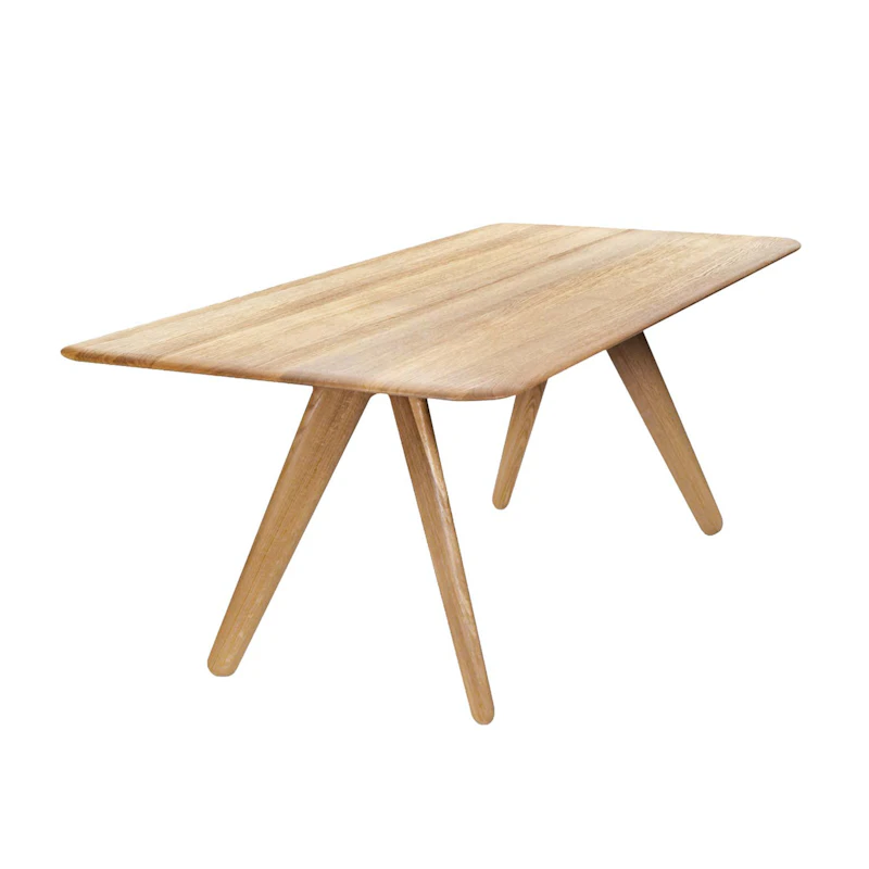 Groove Ruokapöytä 200 cm, Luonnollinen