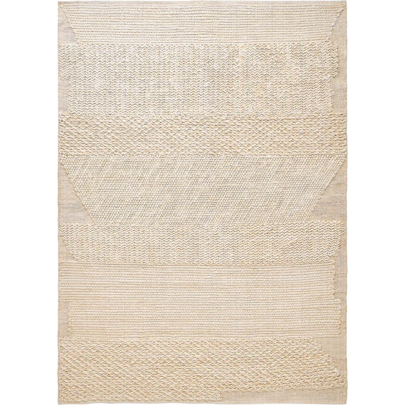 Knotty Matto 170x240 cm, Valkoinen