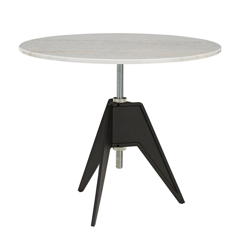 Screw kahvilapöytä Ø90 cm, Valkoinen