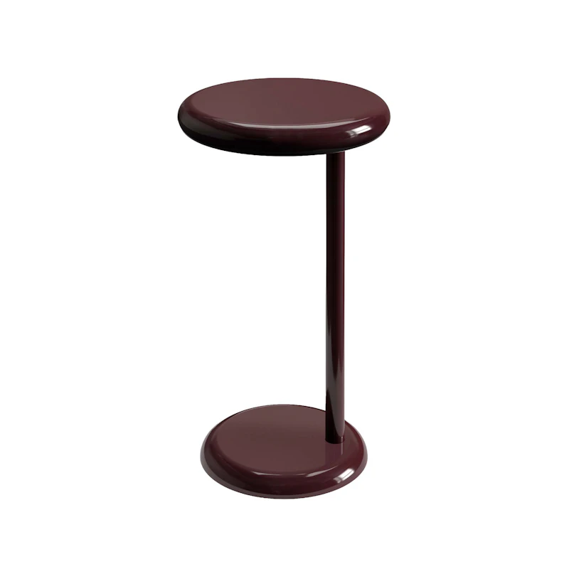 Spot Sivupöytä Ø35 cm, Burgundy