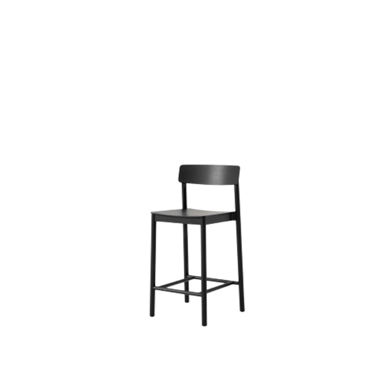 Betty TK13 Counterjakkara Mustaksi Lakattu Saarni