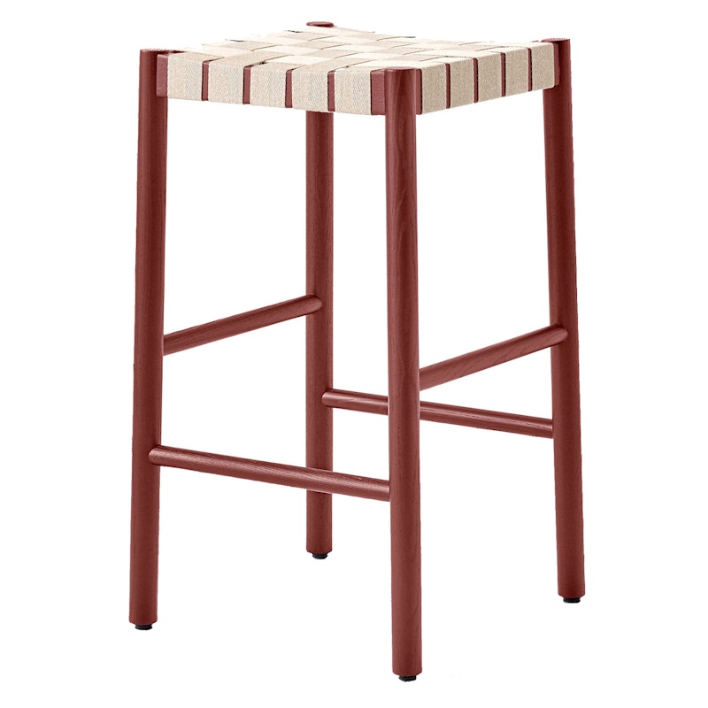 Betty TK7 Baarijakkara TK7, Maroon / Luonnonvärinen Reunavahviste