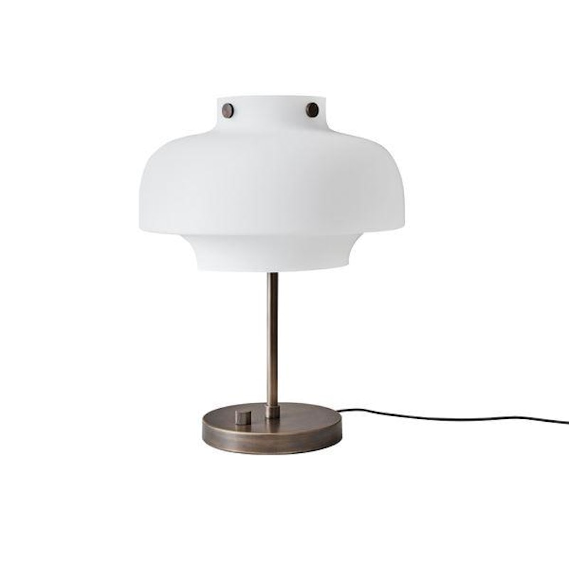 Copenhagen SC13 Pöytävalaisin Opaalilasi & Messinki
