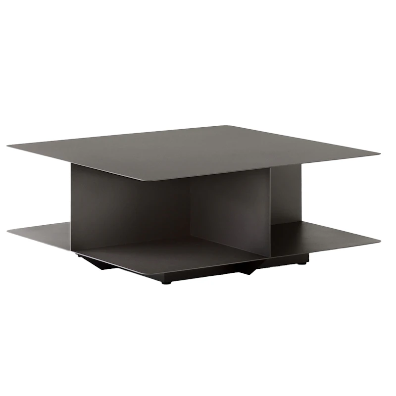 Develius EV3 Sohvapöytä 89x89 cm, Stone Grey