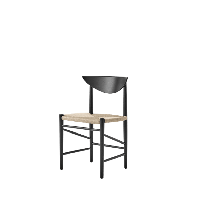 Drawn HM3 Ruokatuoli Musta Tammi