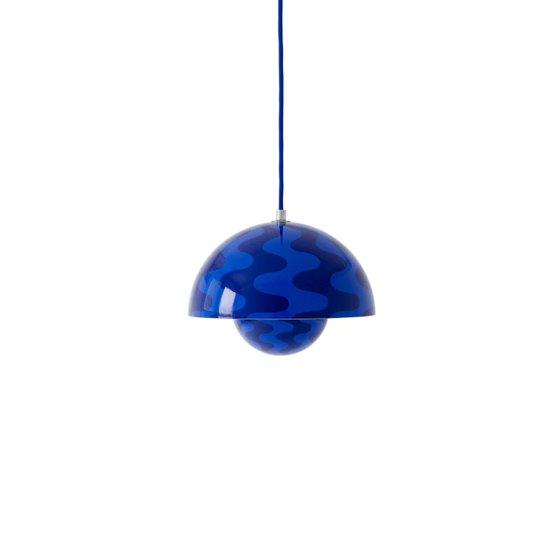 Flowerpot VP1 Riippuvalaisin, Cobalt Blue / Twilight Blue
