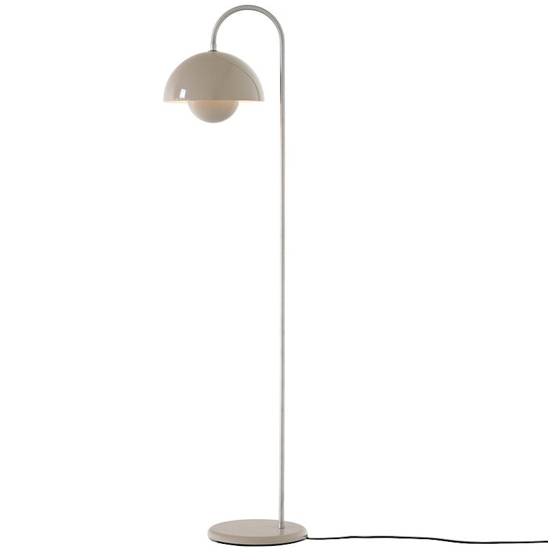 Flowerpot VP12 Lattiavalaisin, Grey Beige