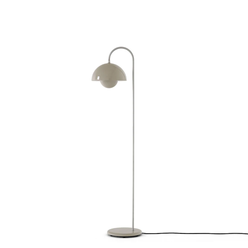 Flowerpot VP12 Lattiavalaisin, Grey Beige