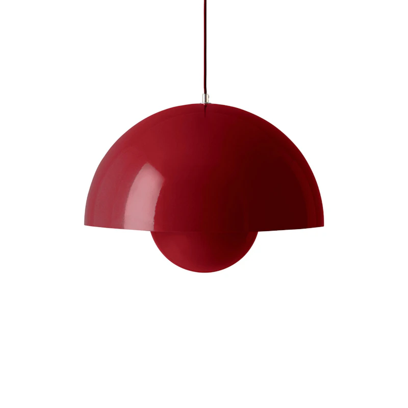 Flowerpot VP2 Riippuvalaisin, Vermilion Red