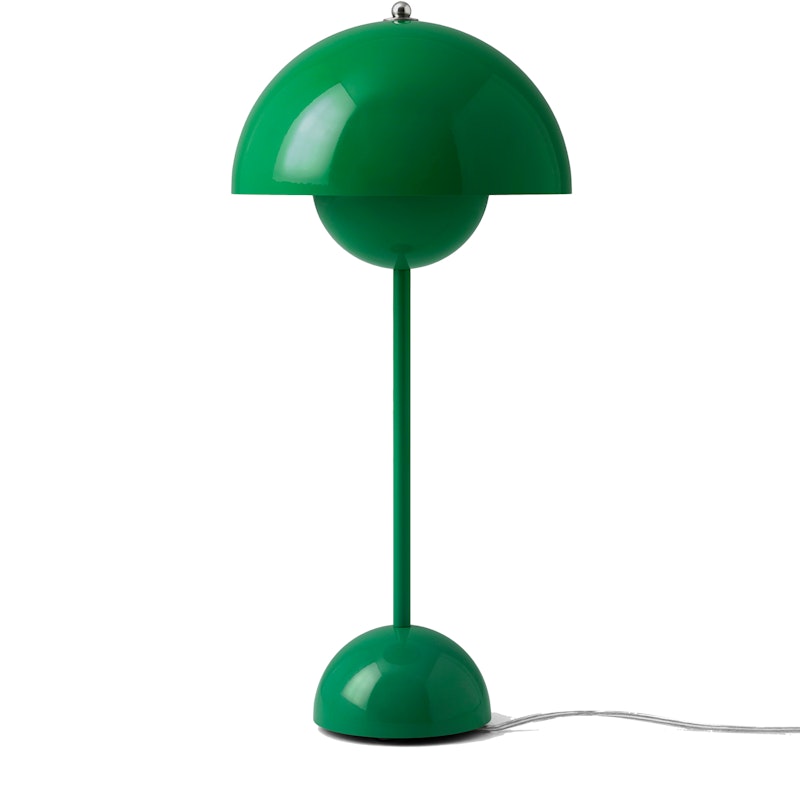 Flowerpot VP3 Pöytävalaisin, Signal Green