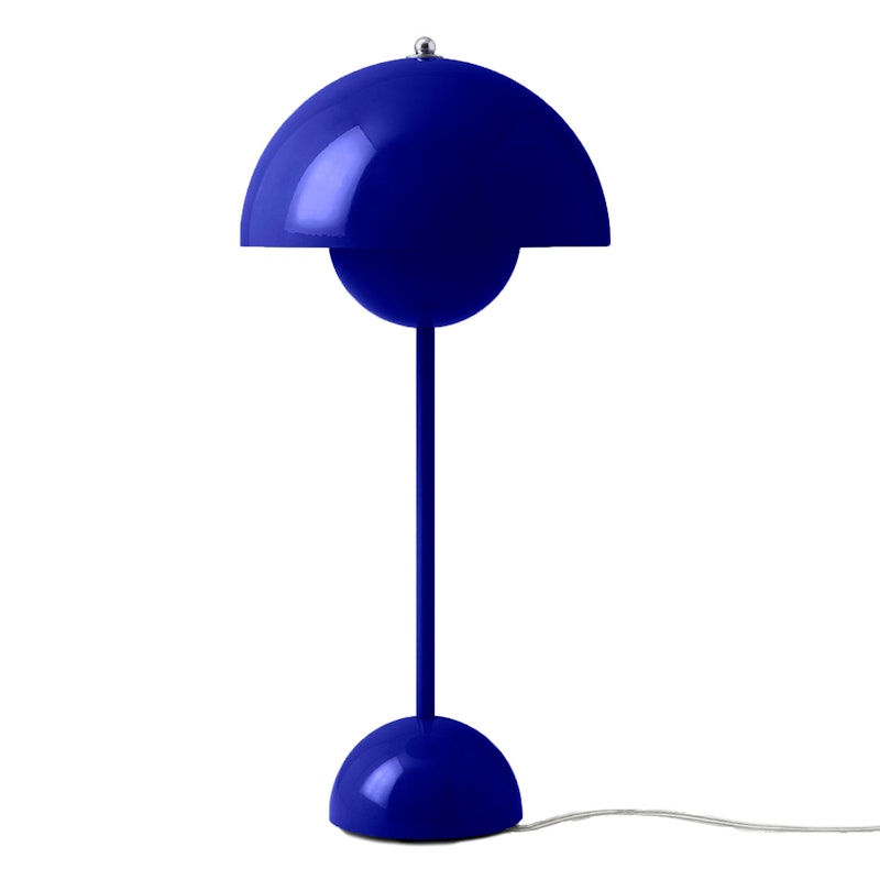 Flowerpot VP3 Pöytävalaisin, Cobalt Blue