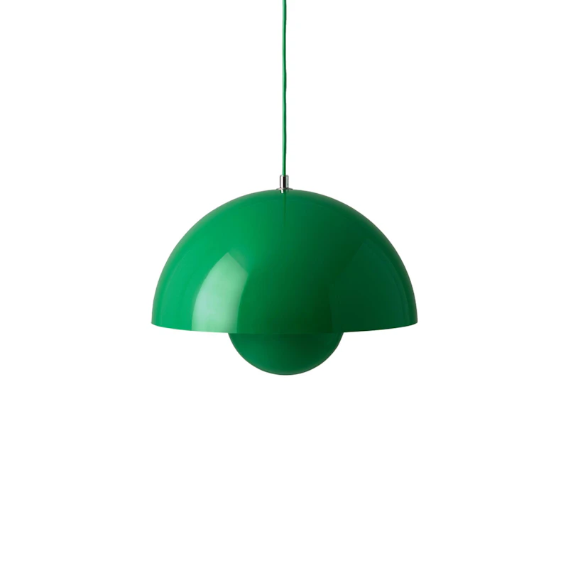 Flowerpot VP7 Riippuvalaisin, Signal Green