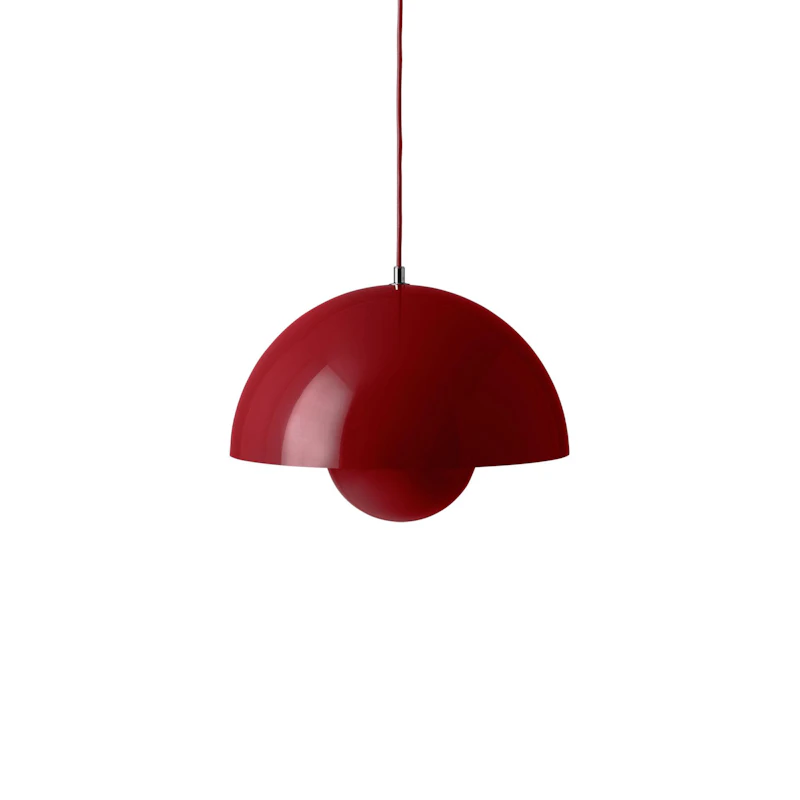 Flowerpot VP7 Riippuvalaisin, Vermilion Red
