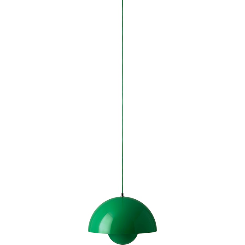 Flowerpot VP7 Riippuvalaisin, Signal Green