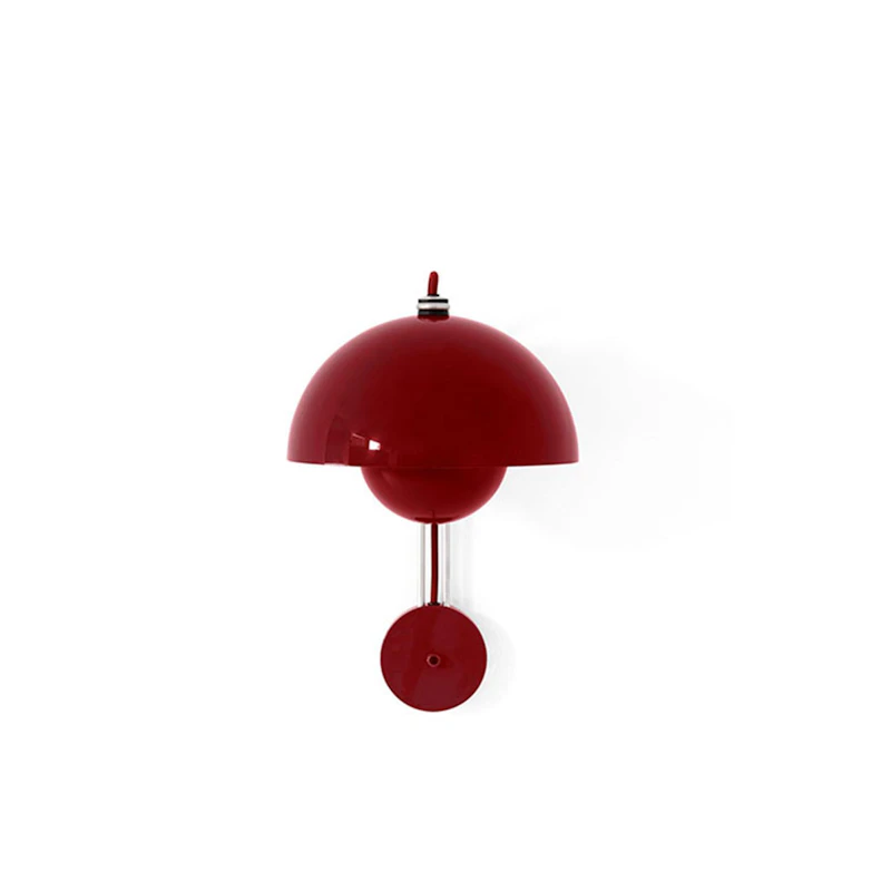Flowerpot VP8 Seinävalaisin, Vermilion Red