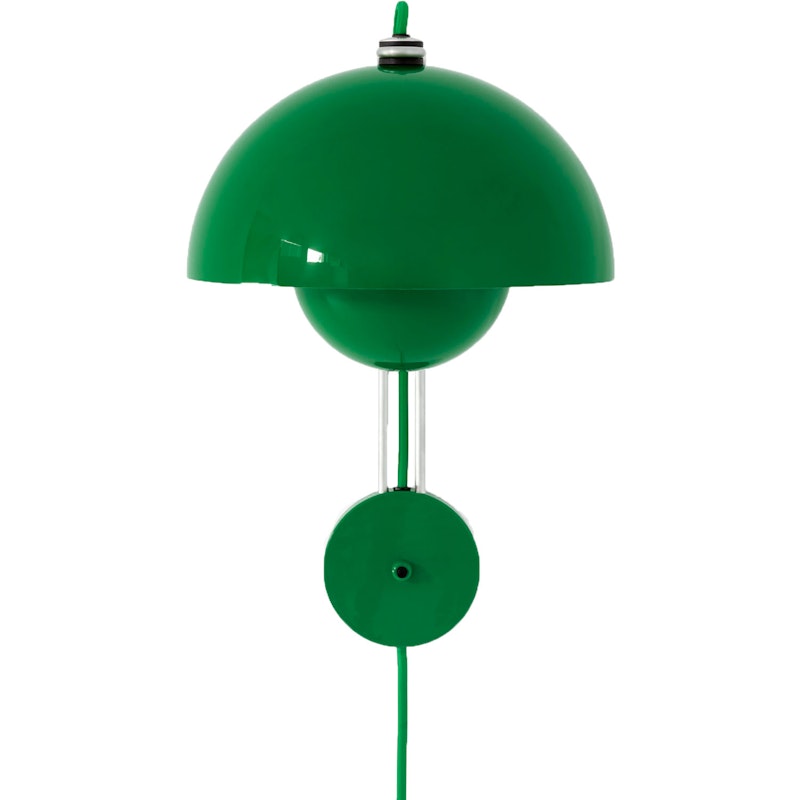 Flowerpot VP8 Seinävalaisin, Signal Green