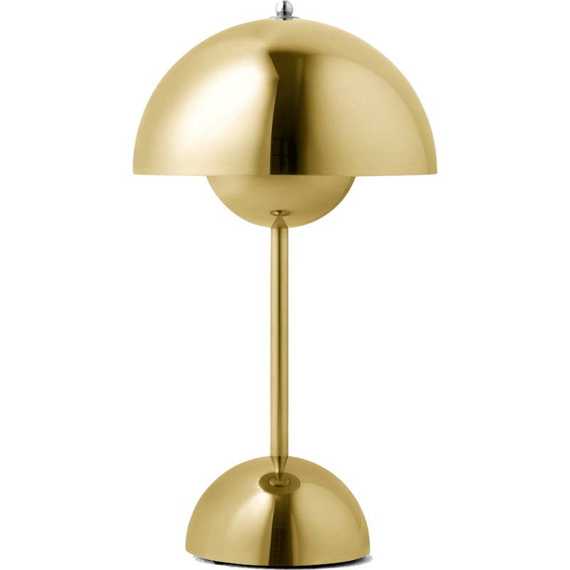 Flowerpot VP9 Pöytävalaisin Kannettava, Brass-Plated