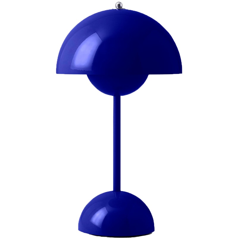 Flowerpot VP9 Pöytävalaisin Kannettava, Cobalt Blue