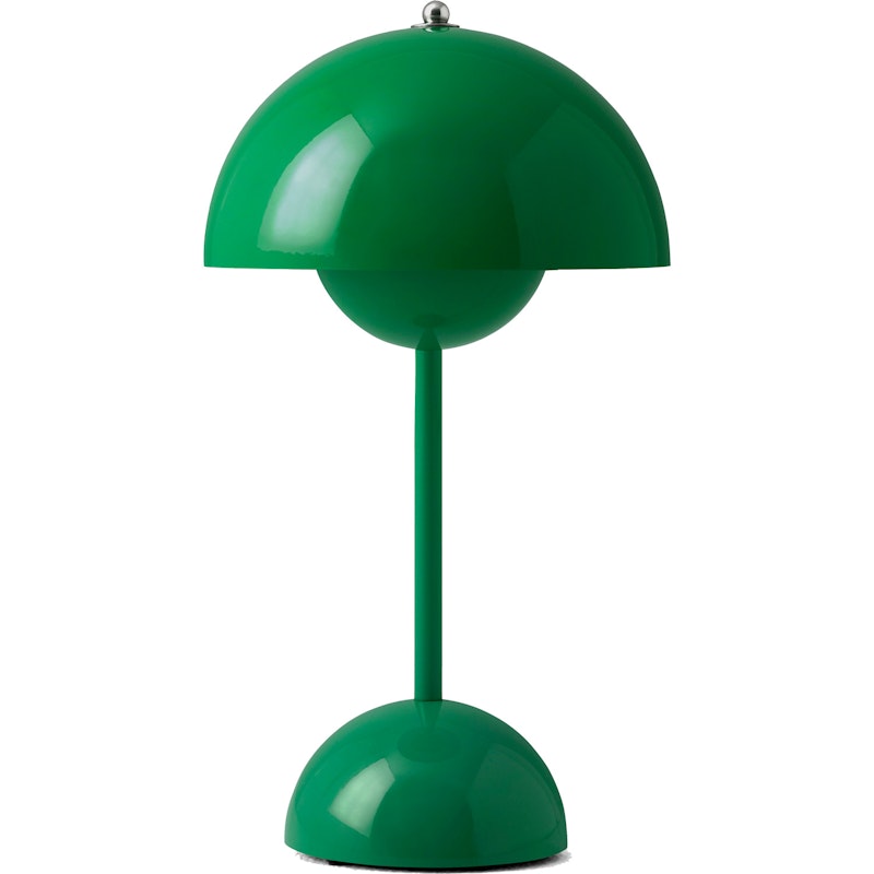 Flowerpot VP9 Pöytävalaisin Kannettava, Signal Green