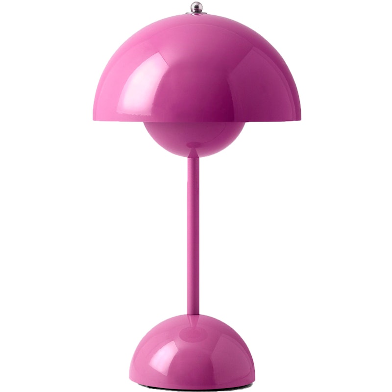 Flowerpot VP9 Pöytävalaisin Kannettava, Tangy Pink