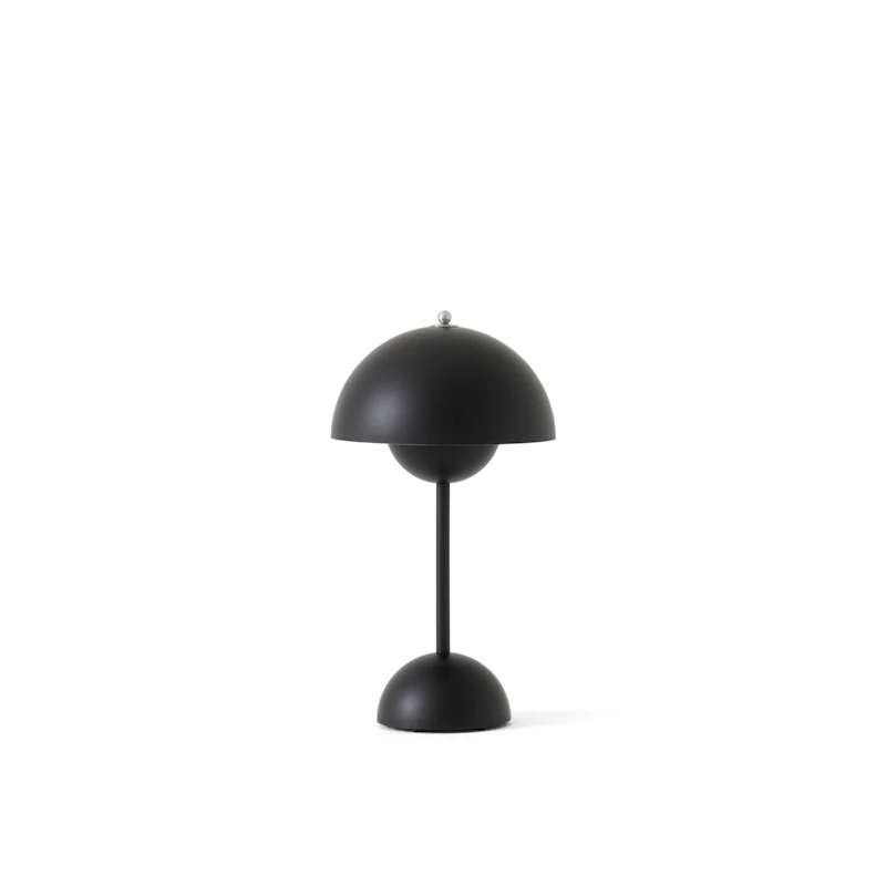Flowerpot VP9 Pöytävalaisin Kannettava, Matt Black