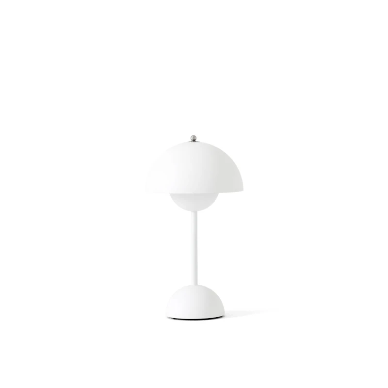 Flowerpot VP9 Pöytävalaisin Kannettava, Matt White