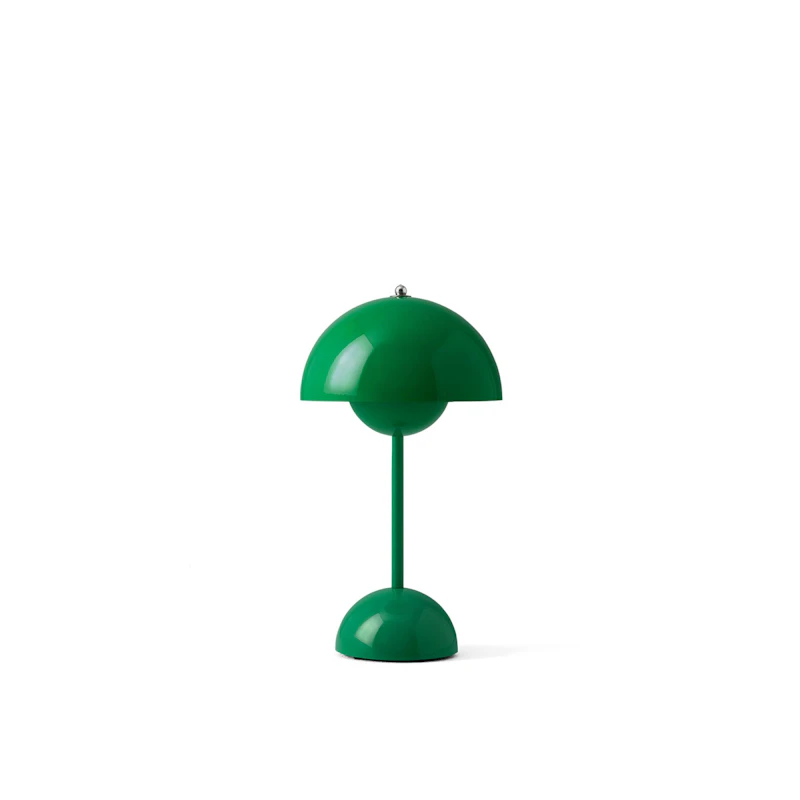Flowerpot VP9 Pöytävalaisin Kannettava, Signal Green