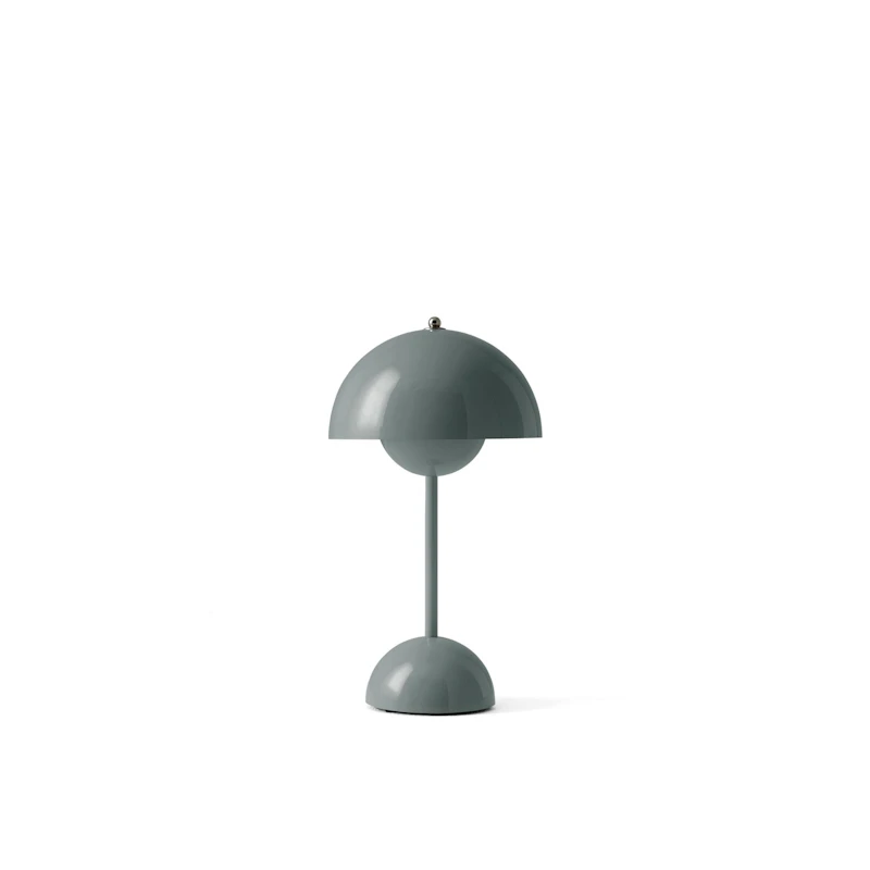 Flowerpot VP9 Pöytävalaisin Kannettava, Stone Blue