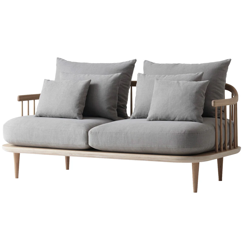 Fly sofa Sc2 Sohva, Oiled Oak / Hot Madison 094 Nature