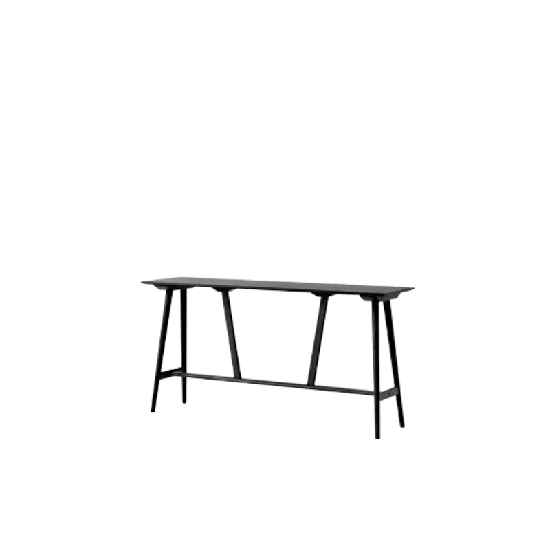 In Between SK25 Counterpöytä L190 Mustaksi Lakattu Tammi