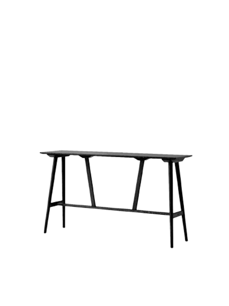 In Between SK27 Baaripöytä L190 Mustaksi Lakattu Tammi