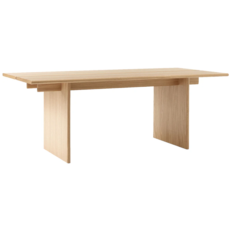 Ita OS1 Desk With Cable Management 95x200 cm, Oak