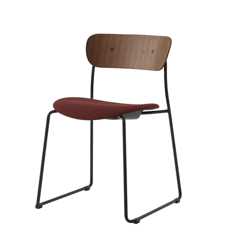 Pavilion AV52 Ruokatuoli Pehmustettu Istuinosan Musta/Fiord