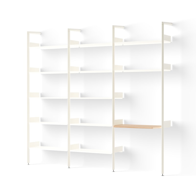 Rombe IF1/IF4/IF5 Hyllyjärjestelmä Config G, Alabaster