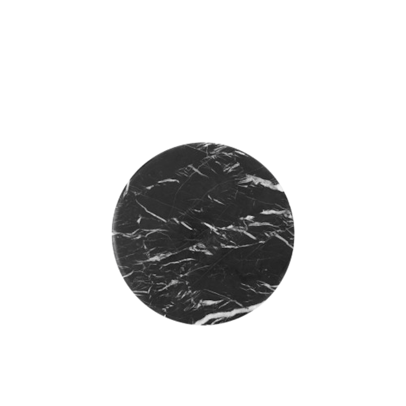 Wire Pöytälevy VP11 Ø38 Nero Marquina