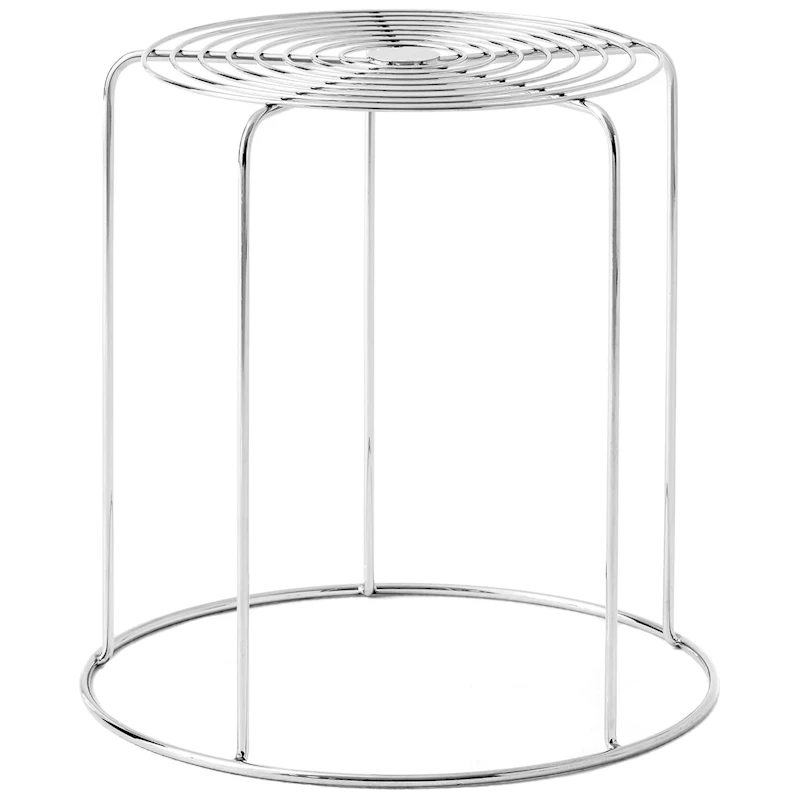 Wire Stool, Ruostumaton Teräs