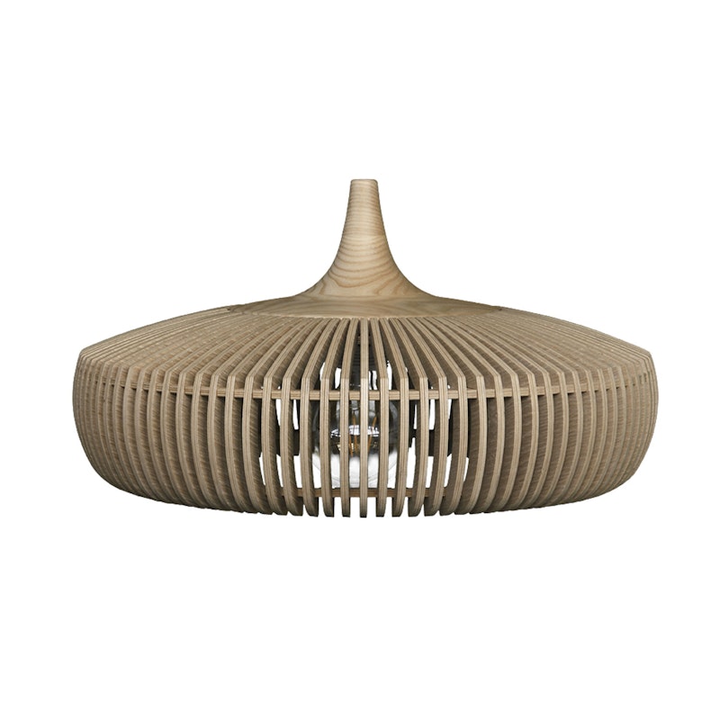 Clava Dine Wood Lampshade, Nature Oak