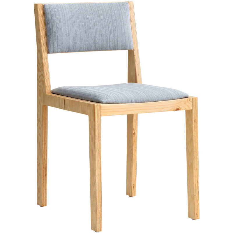 016 Maasto Ruokapöydän Tuoli Täysin Verhoiltu, Luonnollinen