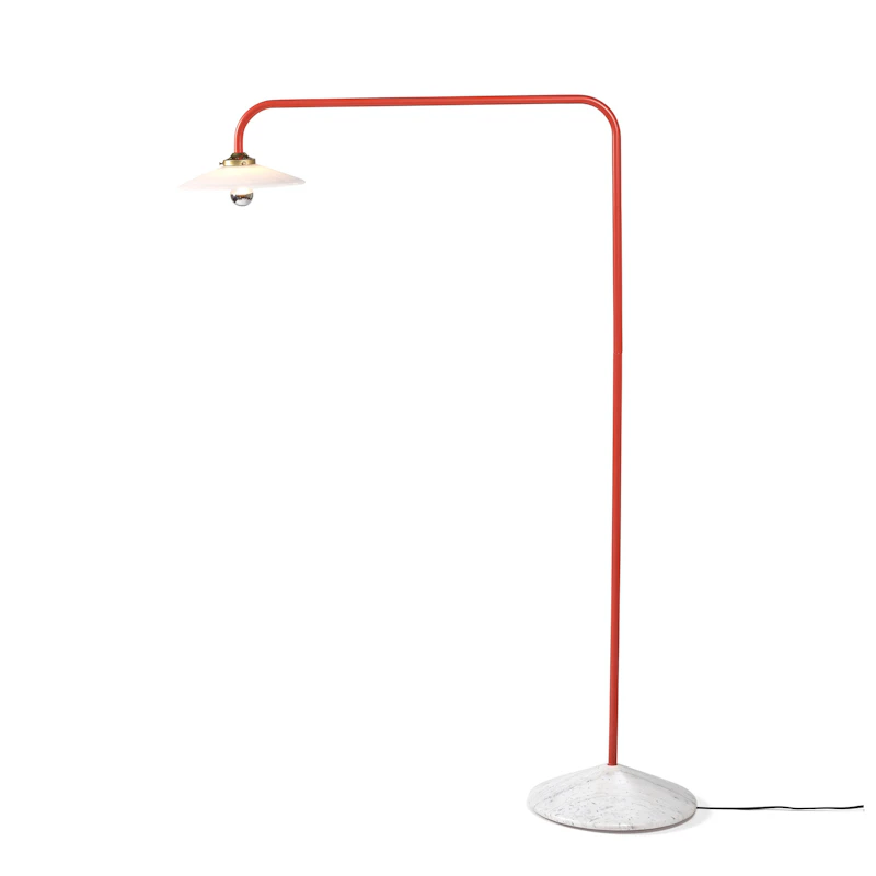 Floor Lamp, Red