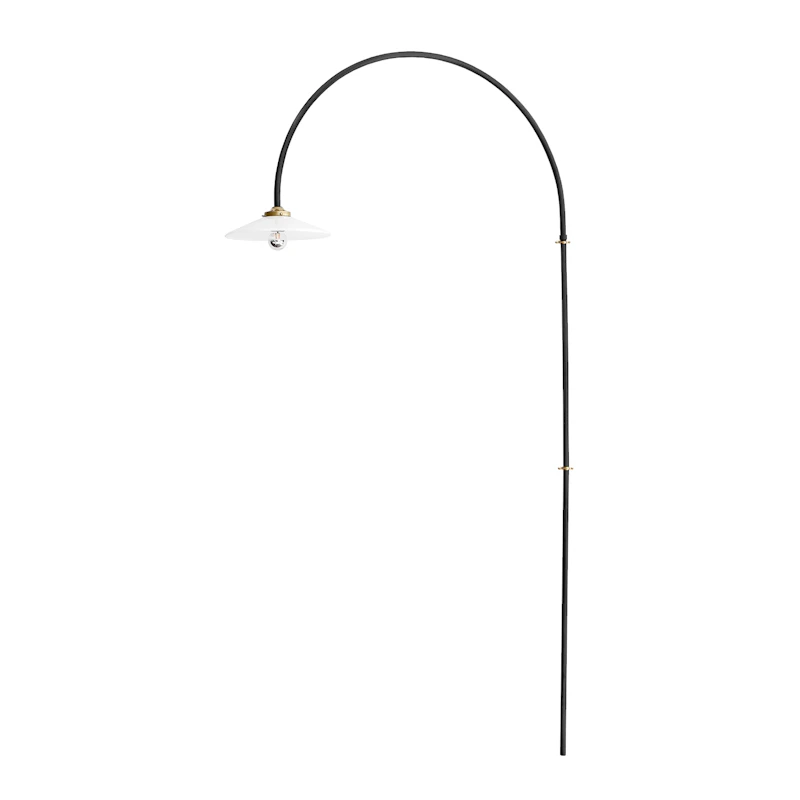 Hanging Lamp N°2 Seinävalaisin, Musta