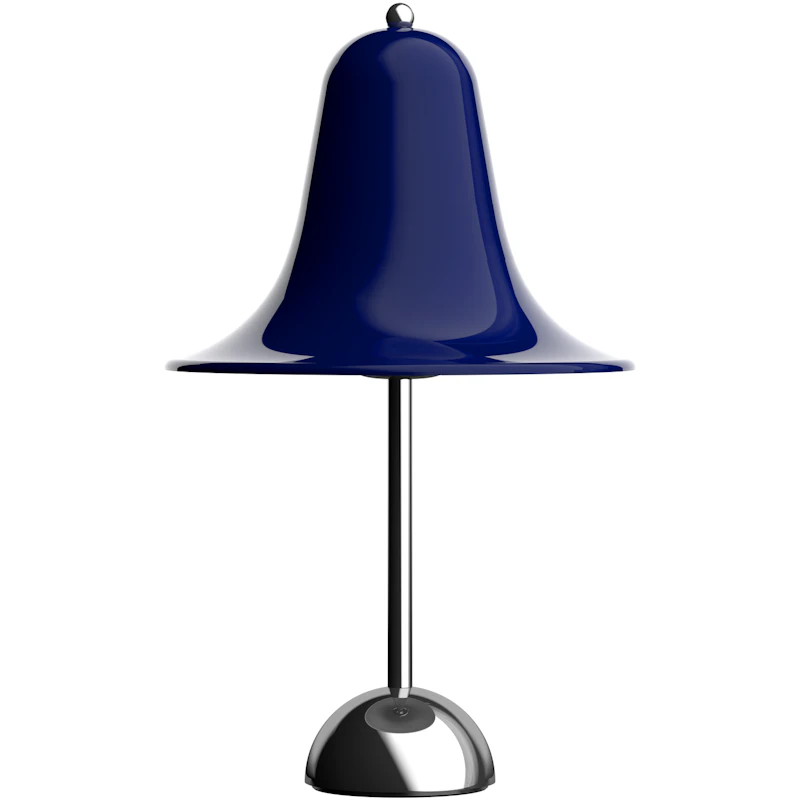 Pantop Pöytävalaisin Ø23, Kromi / Night Blue