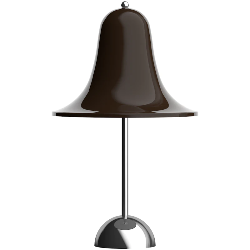 Pantop Pöytävalaisin Kannettava Ø18, Krominvärinen / Pitch Brown