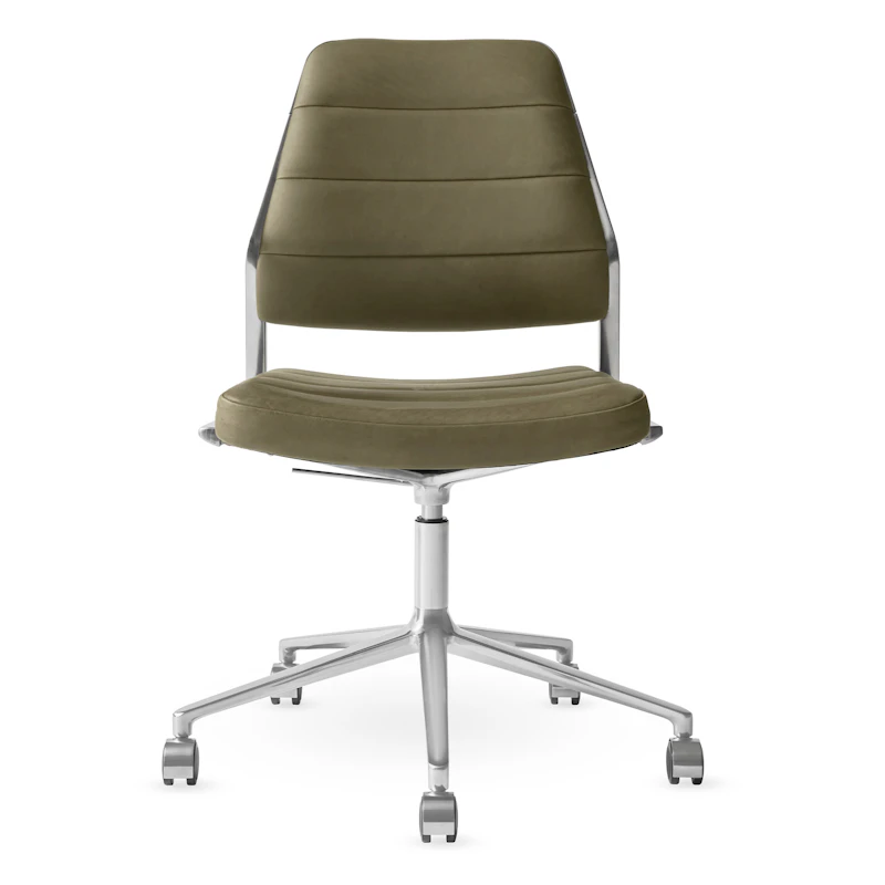 454+ Swivel Chair With wheels, Bosco Leather