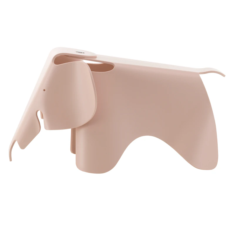 Eames Elephant Jakkara Pieni, Pale Rose