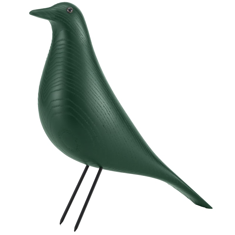 Eames House Bird Koriste, Eames Special Collection, Tummanvihreä