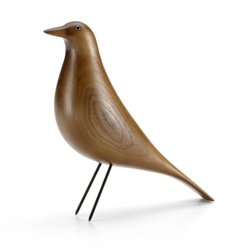 Eames House Bird Koriste, Pähkinäpuu