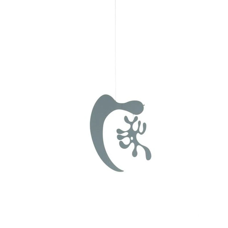 Eames Plywood Sänkymobile Model AL, Ice Grey