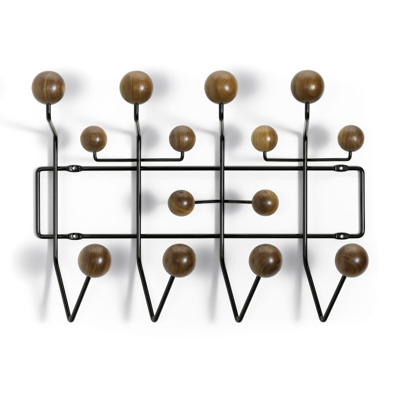 Eames Hang It All Clothes Hanger Takkinaulakko, Walnut