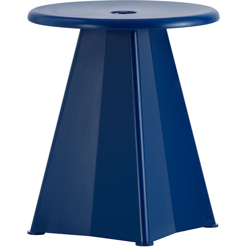 Tabouret Métallique Jakkara, Prouvé Bleu Marcoule