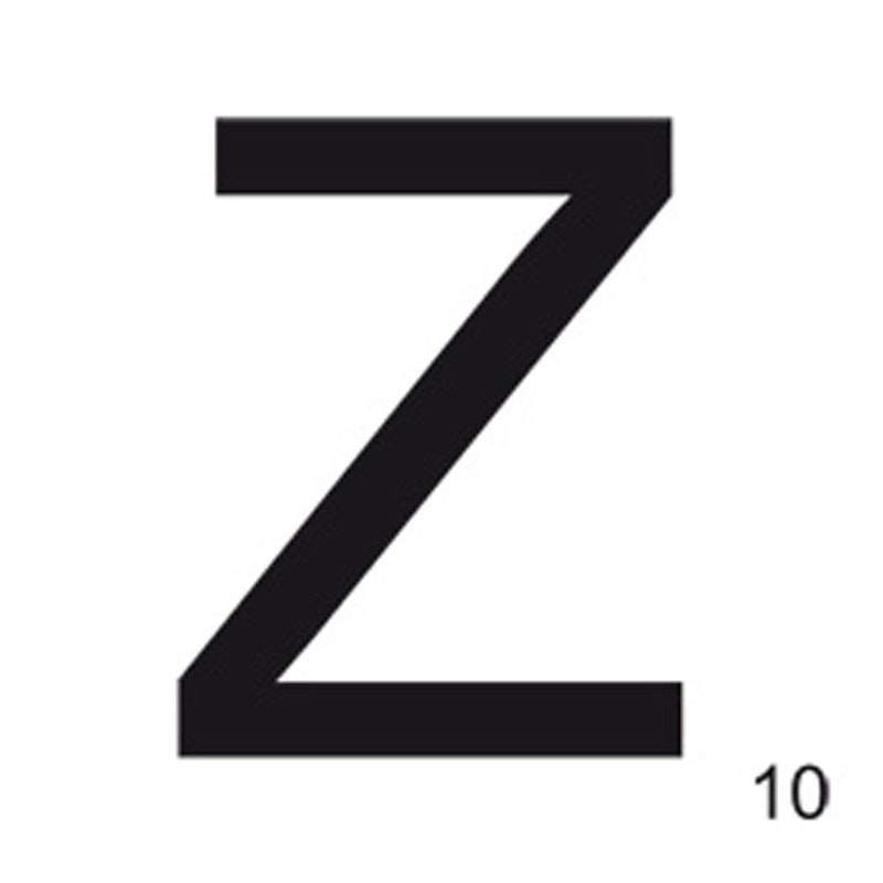 Letter Z Juliste